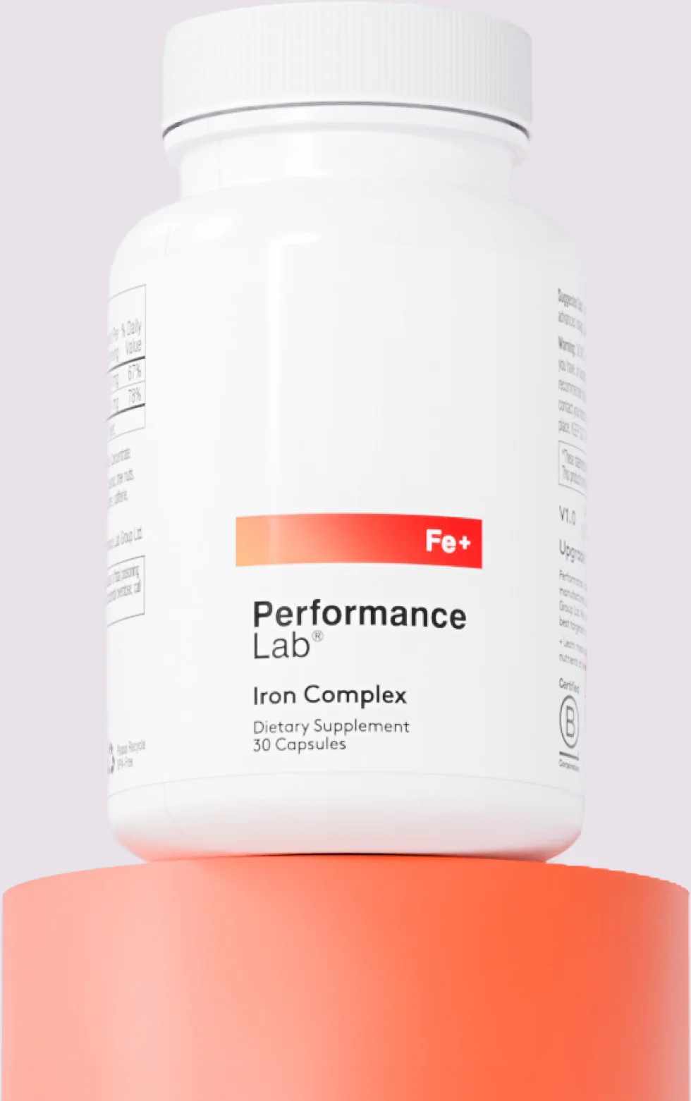 image of Performance Lab® CA Iron Complex bottle